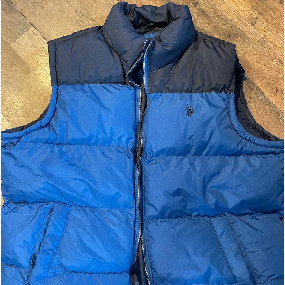 Blue & Black Polo Ralph Lauren Vest